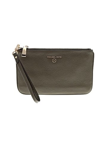 MICHAEL Michael Kors Leather Wristlet (view 1)