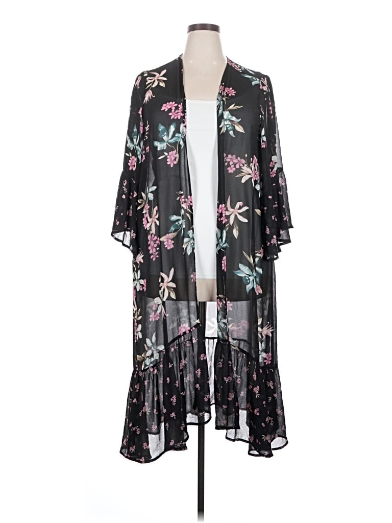 Torrid Kimono In Gray