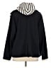 T by Talbots Stripes Blue Jacket Size XL - photo 2