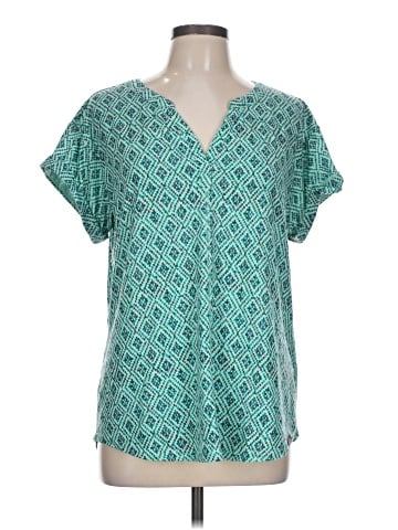 L.L.Bean Short Sleeve Blouse (view 1)