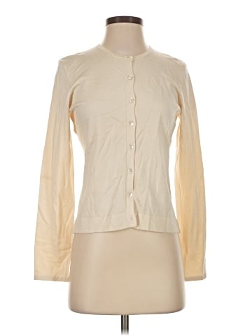 Barneys New York Silk Cardigan (view 1)