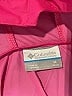 Columbia 100% Polyester Solid Pink Raincoat Size 10 - 12 - photo 3
