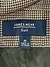 Jones Wear 100% Polyester Houndstooth Brown Blazer Size 8 - photo 6