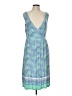 Old Navy Paisley Blue Casual Dress Size L - photo 1
