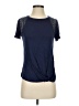 Rewind Blue Short Sleeve Top Size S - photo 1