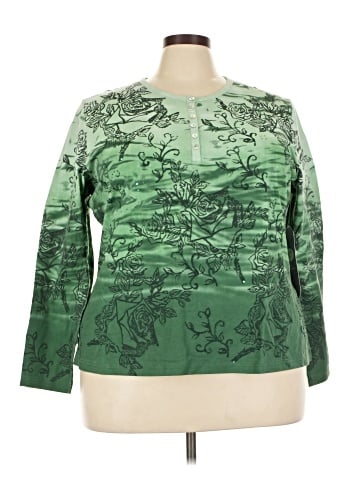 DG^2 by Diane Gilman Long Sleeve Blouse (view 1)