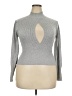 Almost Famous Gray Turtleneck Sweater Size 2X - photo 1
