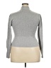 Almost Famous Gray Turtleneck Sweater Size 2X - photo 2