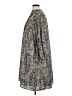 Ann Taylor 100% Polyester Animal Print Gray Casual Dress Size XL - photo 5