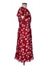 Talbots Hearts Red Casual Dress Size 6 - photo 4