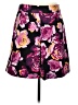 Express Design Studio Floral Purple Casual Skirt One size - photo 1
