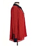 Free People Polka Dots Red Long Sleeve Blouse Size M - photo 4