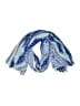Stella & Dot 100% Cotton Paisley Blue Scarf One size - photo 1