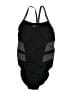 Nike 100% Polyester Graphic Black One Piece Swimsuit Size 10 - photo 1