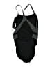 Nike 100% Polyester Graphic Black One Piece Swimsuit Size 10 - photo 2