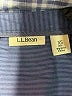 L.L.Bean 100% Nylon Plaid Blue Long Sleeve Button-Down Shirt Size XS - photo 7