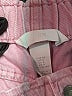 H&M 100% Cotton Color Block Pink Jeans Size 8 - photo 7