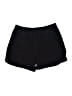 Lands' End Solid Black Athletic Shorts Size 8 - photo 1