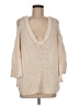Free People 100% Cotton Ivory Pullover Sweater Size M - photo 1