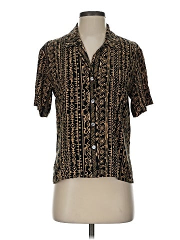 Nordstrom Short Sleeve Silk Top (view 1)