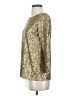 J.Crew 100% Cotton Solid Gold 3/4 Sleeve Top Size S - photo 5