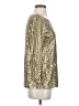 J.Crew 100% Cotton Solid Gold 3/4 Sleeve Top Size S - photo 4