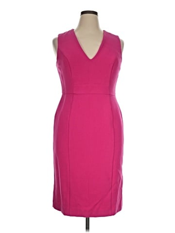Pink Tartan Cocktail Dress (view 1)