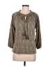 Annalese Green 3/4 Sleeve Blouse Size M - photo 1