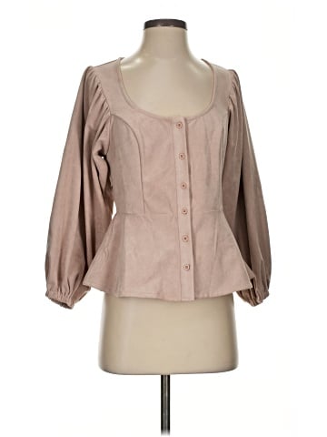 Boston Proper 3/4 Sleeve Blouse (view 1)