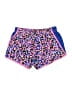 Xersion 100% Polyester Hearts Purple Athletic Shorts Size 7 - 8 - photo 2