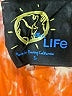 Blue Life 100% Rayon Orange Short Sleeve Blouse Size S - photo 7