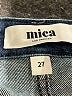 Mica Solid Blue Jeans Size 27 waist - photo 7