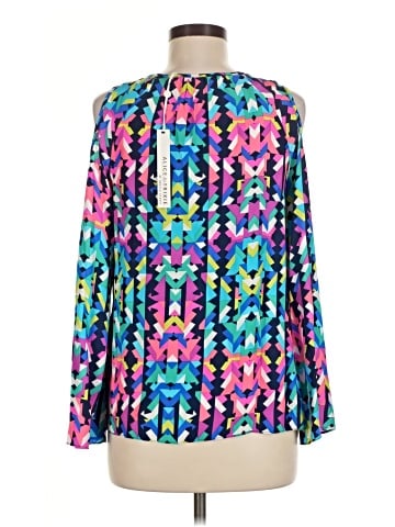 Alice & Trixie Sleeveless Silk Top (view 2)