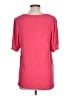 Shop Basic USA Pink Short Sleeve Top Size L - photo 2