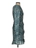 WAYF Paisley Teal Cocktail Dress Size XS - photo 4