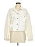 Kensie Ivory Denim Jacket Size M - photo 1