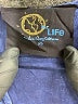 Blue Life 100% Rayon Solid Blue Romper Size XS - photo 4