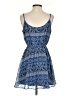 Forever 21 100% Polyester Paisley Blue Casual Dress Size S - photo 2