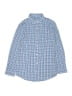Vineyard Vines 100% Cotton Checkered-gingham Blue Long Sleeve Button-Down Shirt Size 12 - 14 - photo 1
