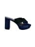 Stone Cold Fox X RAYE Color Block Blue Sandals Size 7 - photo 1