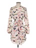 Maison Jules 100% Polyester Print Ivory Casual Dress Size XS - photo 1