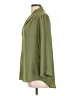 Mossimo 100% Polyester Green Long Sleeve Blouse Size L - photo 5