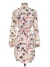 Maison Jules 100% Polyester Print Ivory Casual Dress Size XS - photo 2
