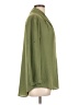 Mossimo 100% Polyester Green Long Sleeve Blouse Size L - photo 4