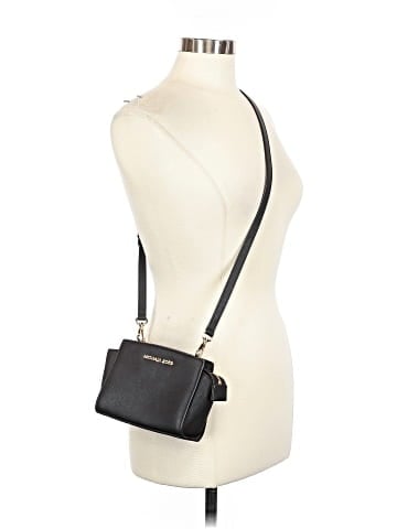 MICHAEL Michael Kors Leather Crossbody Bag (view 2)