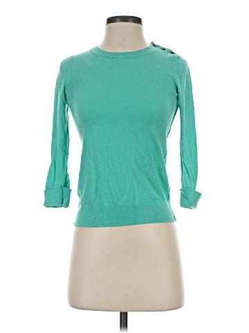 Ann Taylor 3/4 Sleeve T-Shirt (view 1)