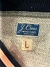 J.Crew Stripes Gray Track Jacket Size L - photo 6