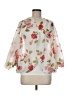 Dotti Ivory 3/4 Sleeve Blouse Size M - photo 1