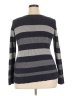 Market and Spruce Stripes Gray Pullover Sweater Size XXL - photo 2