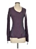 Wrap Purple Long Sleeve Top Size 2 - photo 1